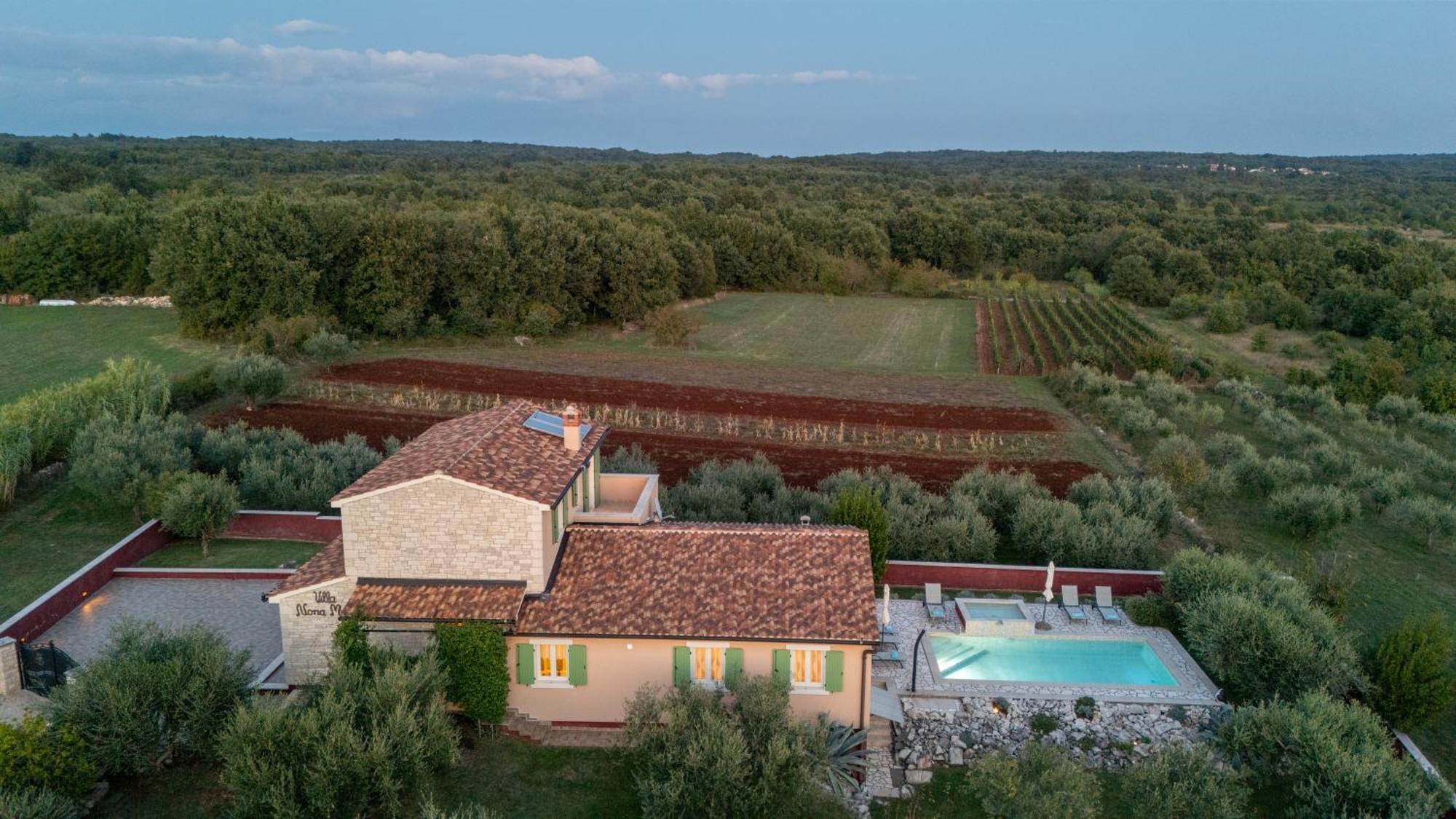 Villa Nona Marija Sveti Lovreč Pazenatički Kültér fotó