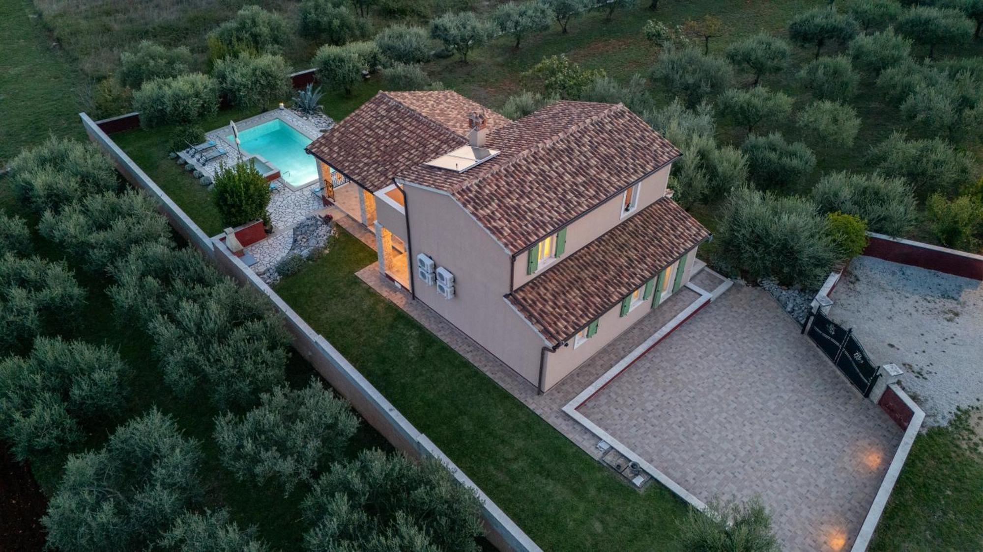 Villa Nona Marija Sveti Lovreč Pazenatički Kültér fotó