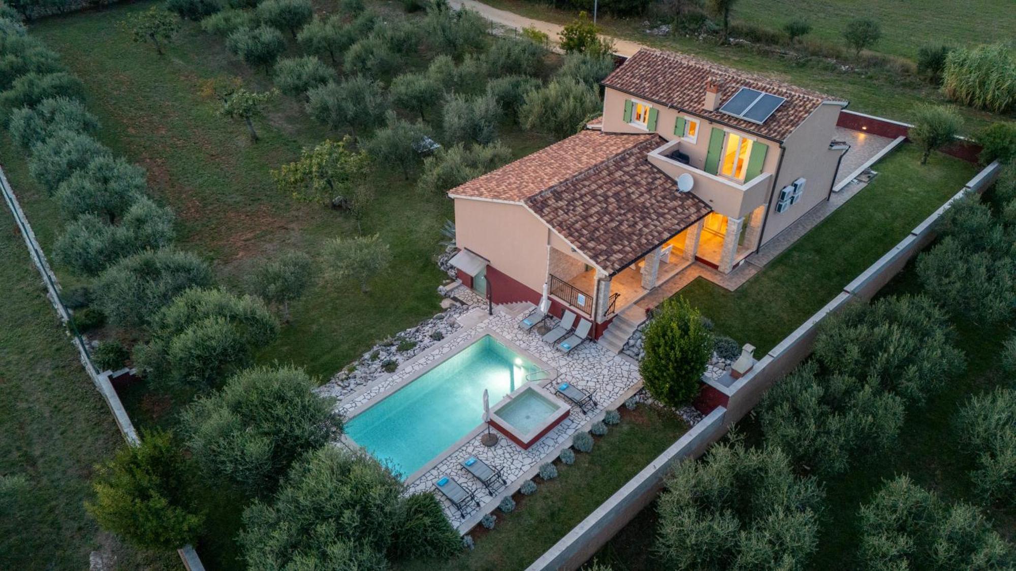 Villa Nona Marija Sveti Lovreč Pazenatički Kültér fotó